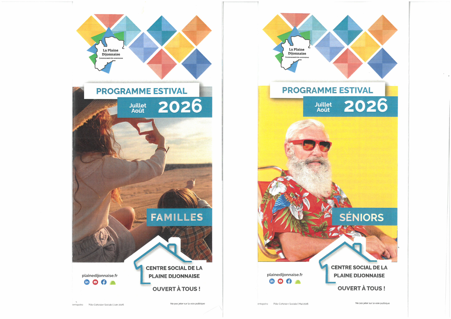 Programmes Estivaux 2026